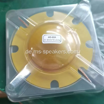 51,6 mm phenolische Membran -Sprachspule für PA -Lautsprecher